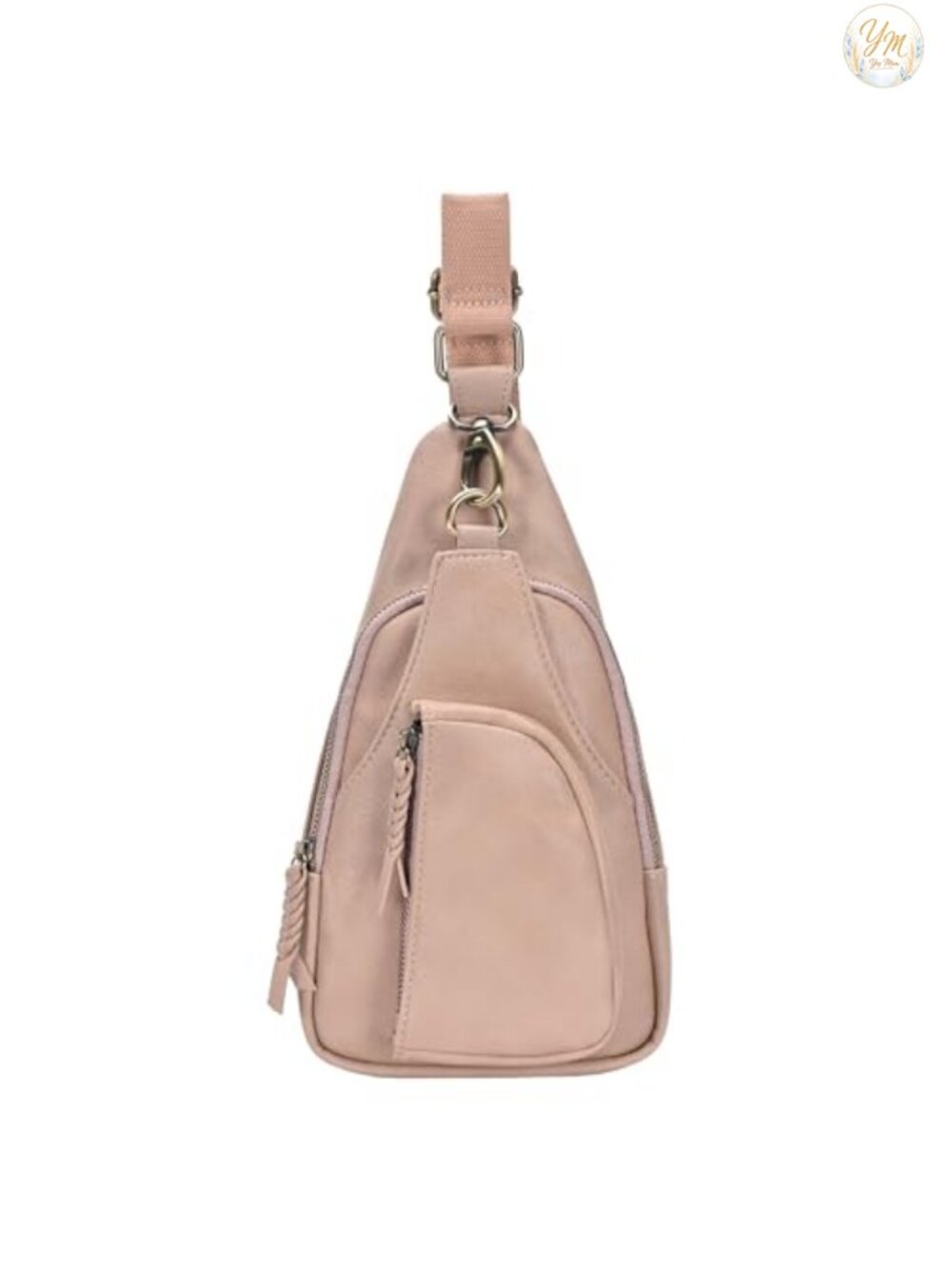 Vegan Leather Crossbody Sling Bag Adjustable Strap Mini